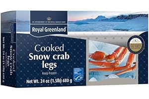 LONDON GROCERY Royal Greenland Frozen Cooked Snow Crab Legs 680gr