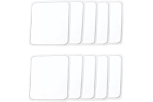 OYUUJII Tapis Antidérapant Transparent pour Voiture,10 Pièces Réutilisables Traceless Antidérapant Nano Gel en Silicone Fixation de Divers Objets dans Voitures Tableau de Bord,Cuisine,Domicile ou Bureau