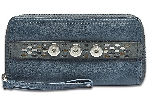 Preisvergleich Produktbild NOOSA ORIGINAL Portmonee RAW ROMANCE WALLET jeans