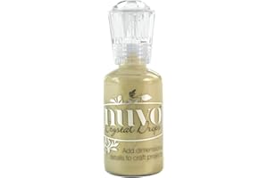 Tonic Studios Nuvo Oro Chiaro Gocce di Cristallo, Acrilico, Multicolore, 1 oz, 4 Pezzi