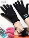 Produktbild fuqun Bluetooth Telefon Handschuhe Freisprecheinrichtung Call Touchscreen Handschuhe mit integriertem Lautsprecher und Mikrofon für iPhone Android Herren Frauen Christmas Gifts, Touchscreen, Knit Handwärmer Handschuhe Headset (schwarz)