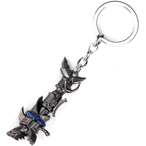 PMS Minecraft Keyring, Sword, Enderman, Steve, Zombie, Alex