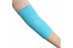 UMTEC WXFEXIA PICC Line Cover, PICC Nursing Sleeve Cast Protector for Adult Kids, (Weight: 88-210 Pounds), Ultra-Soft, Comfortable, Blue (M)