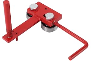 Chainsaw Bar Rail Closer Drawning Reparation Tool, Gjutjärn Aluminium Chainsaw Bar Rail Stängverktyg, Justerbar Passform, Gui