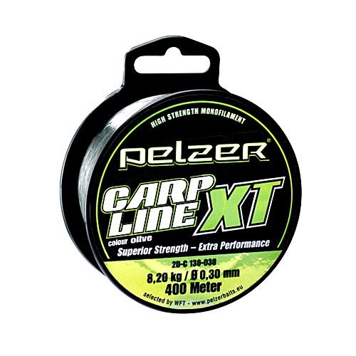 Preisvergleich Produktbild Pelzer Carp Line XT, 400m, 0,35 darkgreen