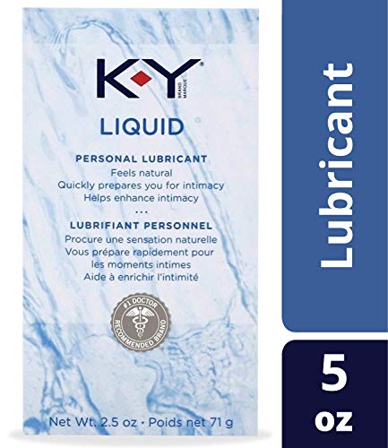 K-Y Liquid Personal Water Based Lubricant, 5 Ounce by K-Y