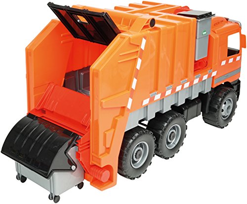 LenaÂ â€“Â 02031Â Strong Large Dumper Truck Actros 63Â (Pack of 3Â â€“Â Solid Axle Load Capacity and Lockable Tipper