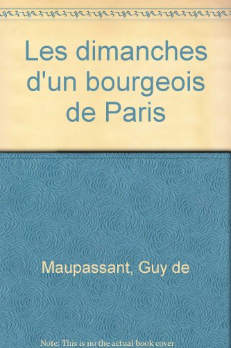 <a href="/node/14906">Les Dimanches d'un bourgeois de Paris</a>