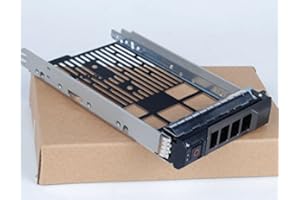 Heretom 3.5" LFF SAS/SATA Hotplug Hard Drive Tray Caddy 13Gen For Dell PowerEdge T330 T430 T630 R230 R330 R430 R530 R630 R730 R730xd R930 T640 T440 MD1400 MD3400 series, Part Number: 0KG1CH KG1CH