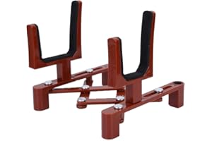 Drfeify Professioneller tragbarer Violinenständer, Faltbügel Leichtgewicht mit Bogenhalter Rot Pickup Musical Instrument Accessories