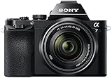 Sony ILCE7KB.CE Full Frame Compact System Camera with 28-70 mm Zoom Lens 24.3 MP, 117 Points Hybrid Autofocus, 3 Inch Tiltable LCD, 5 FPS, XGA OLED Tru-Finder, - Black