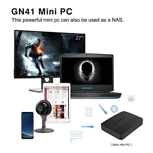 KODLIX GN41 Gemini Lake Celeron N4100 4M Cache up to 2 4GHz DIY SSD HDD Mini PC UHD Graphics 600 8GB 64GB 1000M LAN 2 4G 5 8G WiFi Dual Screen Display Build NAS reviews KODLIX GN41 Gemini Lake Celeron N4100 4M Cache up to 2 4GHz DIY SSD HDD Mini PC UHD Graphics 600 8GB 64GB 1000M LAN 2 4G 5 8G WiFi Dual Screen Display Build NAS