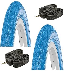 N°2 Copertone / Pneumatico 20 x 1.75 + N°2 CAMERA D'ARIA BICI GRAZIELLA BLU  : Amazon.it: Sport e tempo libero