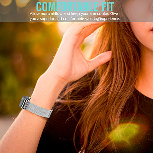 MoKo Samsung Gear Fit2 y Fit 2 Pro Correa de Reloj Pulsera Milanesa Loop Correa Acero Inoxidable Brazalete SmartWatch Banda Conector para Samsung Gear Fit 2 Pro Smartwatch Plateado reviews MoKo Samsung Gear Fit2 y Fit 2 Pro Correa de Reloj Pulsera Milanesa Loop Correa Acero Inoxidable Brazalete SmartWatch Banda Conector para Samsung Gear Fit 2 Pro Smartwatch Plateado