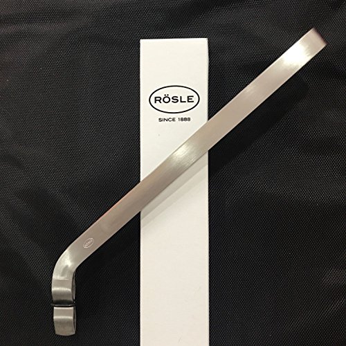 Rösle 17160 Grillzange, Edelstahl, silber, 31.5 x 5.5 x 2.5 cm