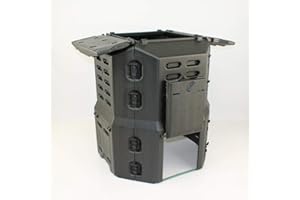 STOECKLER Zewool HANDY-350 öko - Grey 350 Liter Thermo Komposter mit 5 Jahren Garantie