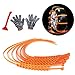 Produktbild Auto Schneeketten, Samber 10 Stück Anti Rutsch Snow Tire Ketten Auto Universal Schneeketten mit Schneeschaufel und Anti-Rutsch Handschuhe