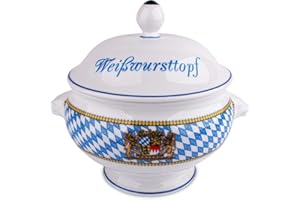 FUNICE Bayerischer Weißwurst-Topf oder Weißwurst-Terrine 2,75 l