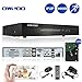 Price comparison product image OWSOO 1TB Hard Drive Disk 4 Channels Digital Video Recorder 4CH 960H/D1 H.264 HDMI P2P Cloud Network DVR Digital Video Recorder + 1TB HDD Audio Record Phone Control Motion Detection Email Alarm PTZ for CCTV Security Camera Surveillance System