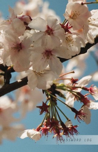 Password Log: Secret Garden of Sakura (My Secret Password Logbook)