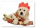 Produktbild Christmas Golden Retriever Computer-Maus -Matte / pad Weihnachtsgeschenk