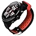 Produktbild BZLine® für Xiaomi Huami Amazfit 2/2S Smart Watch, Premium Weiches Silikon Sport Ersatzband Armband für HUAMI Amazfit 2/2s Sports Smartwatch with GPS PPG Heart Rate Monitor Waterproof (Rot)