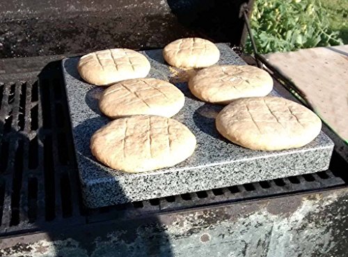 Rechteckiger Grillstein aus Granit für den eckigen Grill – 30x20x3cm - 2
