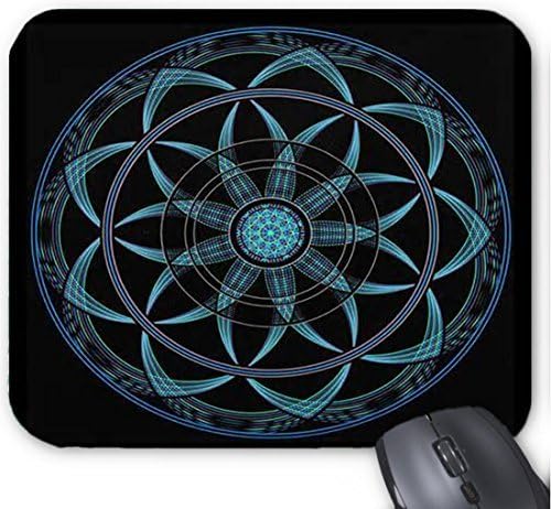Sacred Geometry Mandalas art Non-Slip Mouse Pad