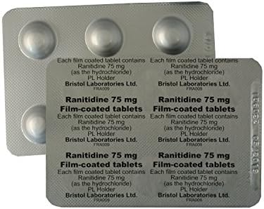 3 packs of Almus Ranitidine Tablets (36 capsules)