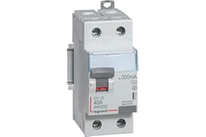 LEGRAND Interrupteur différentiel 2P 230V~ 40A type AC 300mA - 2 modules