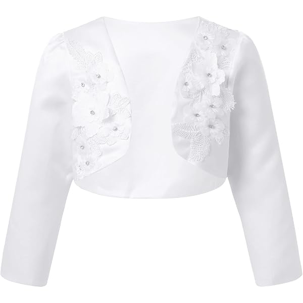 Boléro Perlé Pour Fille - Élégant Pour Mariage Et Cérémonie