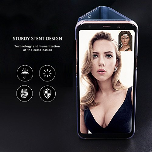 Funda Samsung S8 Plus Clear View Standing Cover  Aursen Carcasa Case para Samsung Galaxy S8 Plus  color azul