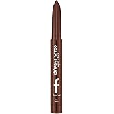 Flormar Extreme Tattoo Mat Asans&ouml;rl&uuml; Kalemtıraşlı Jel G&ouml;z Kalemi &amp; Far Stick - 003 Cocoa