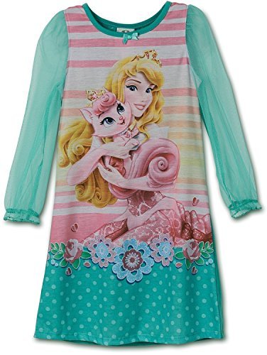 Disney Little Girls Princess Palace Pets Toddler Gown, Nightgown Sizes 2T-4T - -
