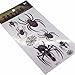Cool Body Art Temporary Tattoos Removable Sticker, Skull Design, Pack of 5 Sheets