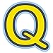 Bebemon Capital Letter Q (Yellow)
