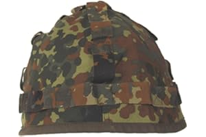 SURPLUS RAW VINTAGE Army Surplus Ex Helmet Cover German Flecktarn