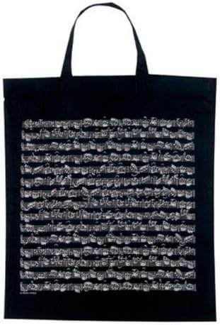 Totebag Sheet music black