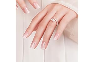 DANNI & TONI 28Pcs Vernis Autocollant Ongle Gel UV Strips,Gel Nail Stickers,Nail Art Auto-Adhésif Ongle,Adesivi per unghie in gel (Memory)