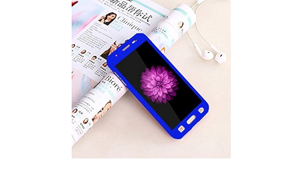 Joy Premium Cover S For Samsung Galaxy J2 16 Back Cover Front Cover 360 Total Security Blue Amazon In Electronics