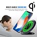 Produktbild Hunpta Qi drahtloser Aufladeeinheits Aufladeständer Dock für Iphone 8/8 Plus / X (Schwarz)