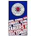 Produktbild Offizielles Rangers FC Badetuch, 100% Baumwolle, 70 x 140 cm