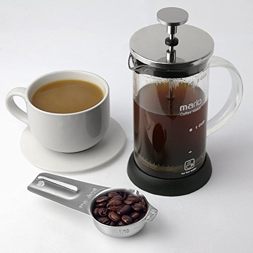 7er 18/8 Edelstahl Messbecher set von 1Easylife, Amerikanischer Messbecher Cup Messlöffel set mit ml, Messbecher Edelstahl, ROSTFREI, BPA FREI, Ideal für Cocktail, Backen, Kaffee, Proteinpulver, Soße. - 3