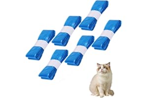 SEIUDKTY Recharges de litière pour chat, lot de 6 recharges pour poubelle à litière pour chat compatibles avec la litière Litter Genie pour chat et chien