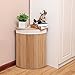 Songmics Bamboo Foldable Laundry Basket Box with Removable Lining 58L (23.6" x 13.8" x13.8" ) Natural LCB46S