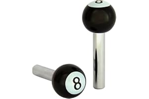 AUTO-STYLE Autostyle 313-B uniwersalne piny do drzwi, zestaw 8 piłek i czarnych po 2 sztuki