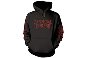 Cannibal Corpse 'Butchered at Birth Explicit' (Black) Pull Over Hoodie