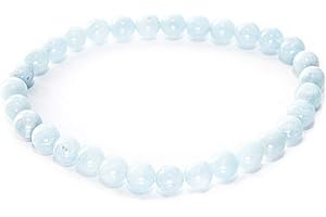 SIMPLÍ BASIC Natural Healing Bracelets Chakra Bracelet 6mm Gemstone Stone Bracelet Crystal Bracelet for Womens Bracelet | Mens Bracelet | Fortune | Calm | Anxiety Bracelet | Festival Accessories | Jewellery Gift Box