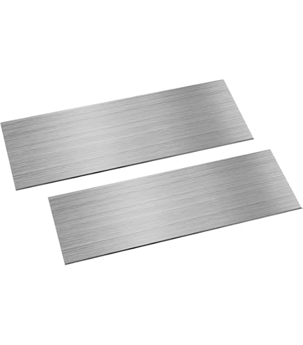 Plaques Carrées En Acier Inoxydable 304 - Épaisseur 0,4 Mm, Tailles 50x50 Mm à 300x300 Mm - Pour Bricolage, Décoration