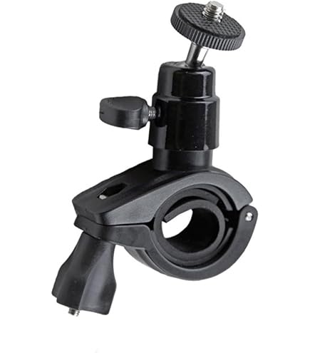 QWORK® Action Cameras Bicycle Mount Motorcycle Handlebar Mount 360° Rotation Suitable For GoPro And Other Cameras